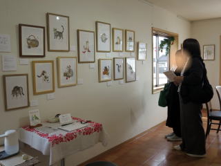 新聞ちぎり絵展－会場4