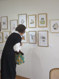 新聞ちぎり絵展－会場3
