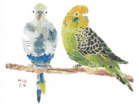 新聞ちぎり絵 作品展　とびきりの色をさがして