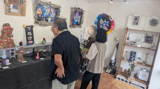 マレビトアソビ展の様子-2