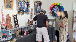 マレビトアソビ展の様子-6