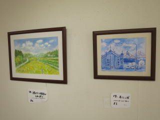 「稲刈り間近(山武)」 「赤レンガ」