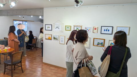 カリグラフィー展2026の様子-2