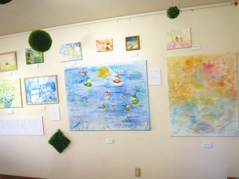 絵画作品　；たぐちかなえ