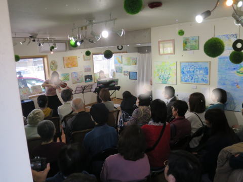 バイオリンとピアノの演奏会