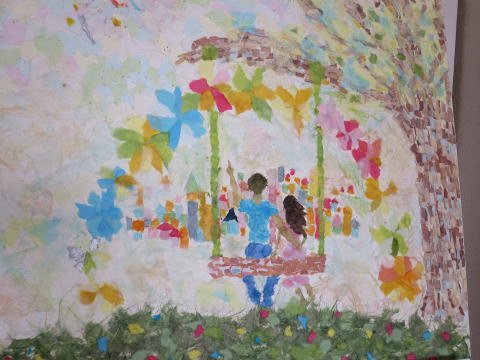 ぺーパーコラージュ　：たぐちかなえ